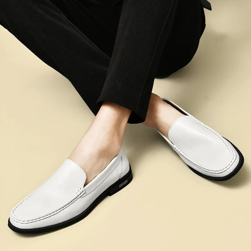 white, black