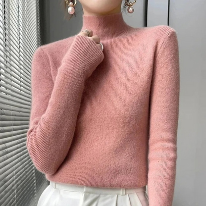 Women's Thick Slim Fit en Turtleneck Jumper | Ideal for Autumn/Winter