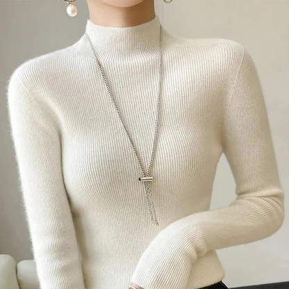 Women's Thick Slim Fit en Turtleneck Jumper | Ideal for Autumn/Winter