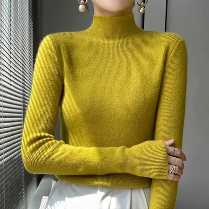 Women's Thick Slim Fit en Turtleneck Jumper | Ideal for Autumn/Winter