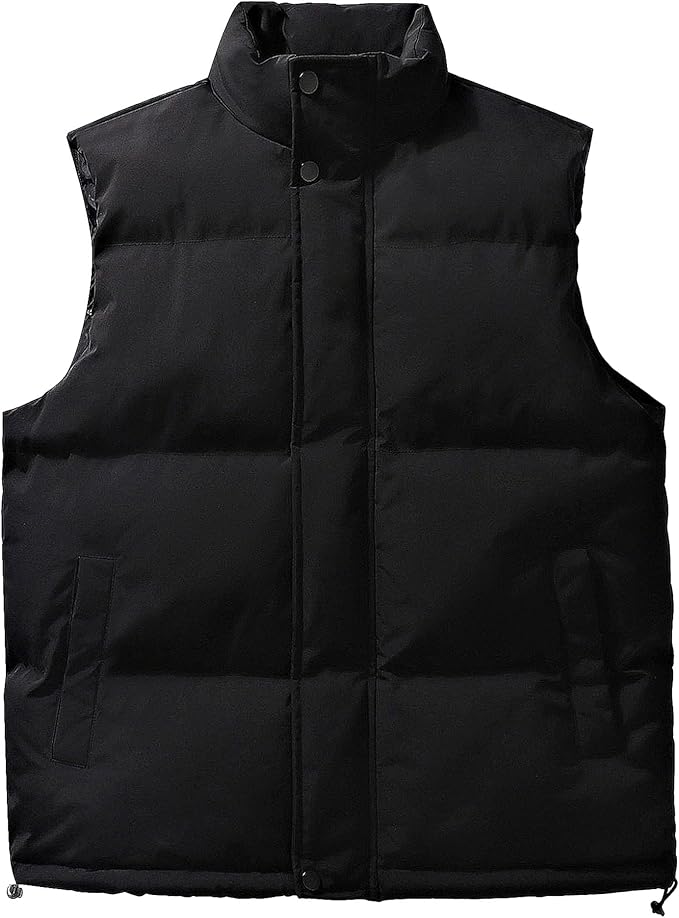 Men's Elegant Stand Collar Body er with Pockets and Zipper | Ideal for Winter
