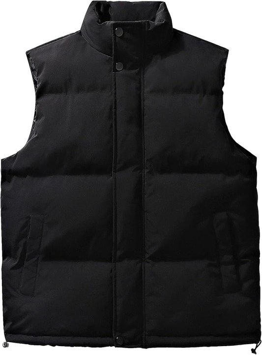 Men's Elegant Stand Collar Body er with Pockets and Zipper | Ideal for Winter