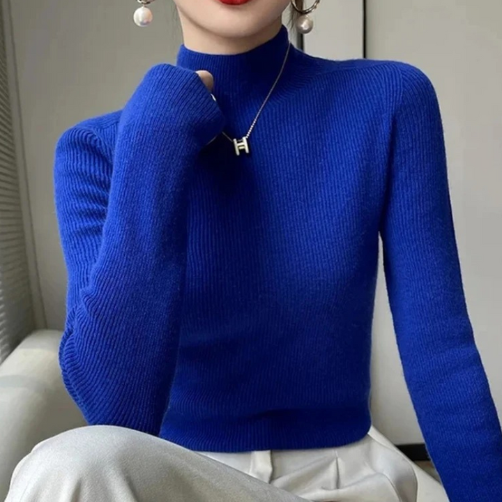 Women's Thick Slim Fit en Turtleneck Jumper | Ideal for Autumn/Winter