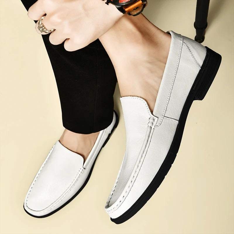 white, black