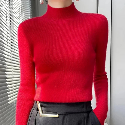 Women's Thick Slim Fit en Turtleneck Jumper | Ideal for Autumn/Winter