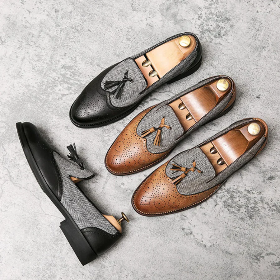 Men’s Easy to Wear Oxford Loafers with Tassel | Ideal for All Seasons
