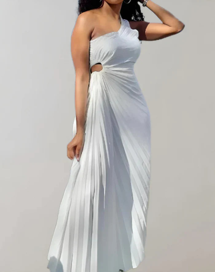 Women's Elegant Off-Shoulder Figure-Hugging Maxi Dress | Ideal for Spring/Summer