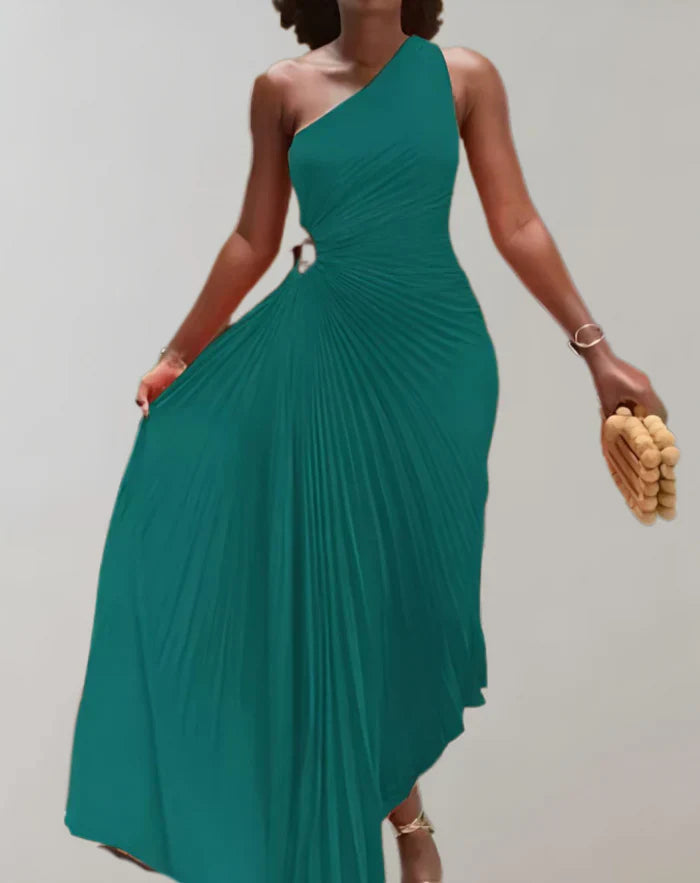 Women's Elegant Off-Shoulder Figure-Hugging Maxi Dress | Ideal for Spring/Summer