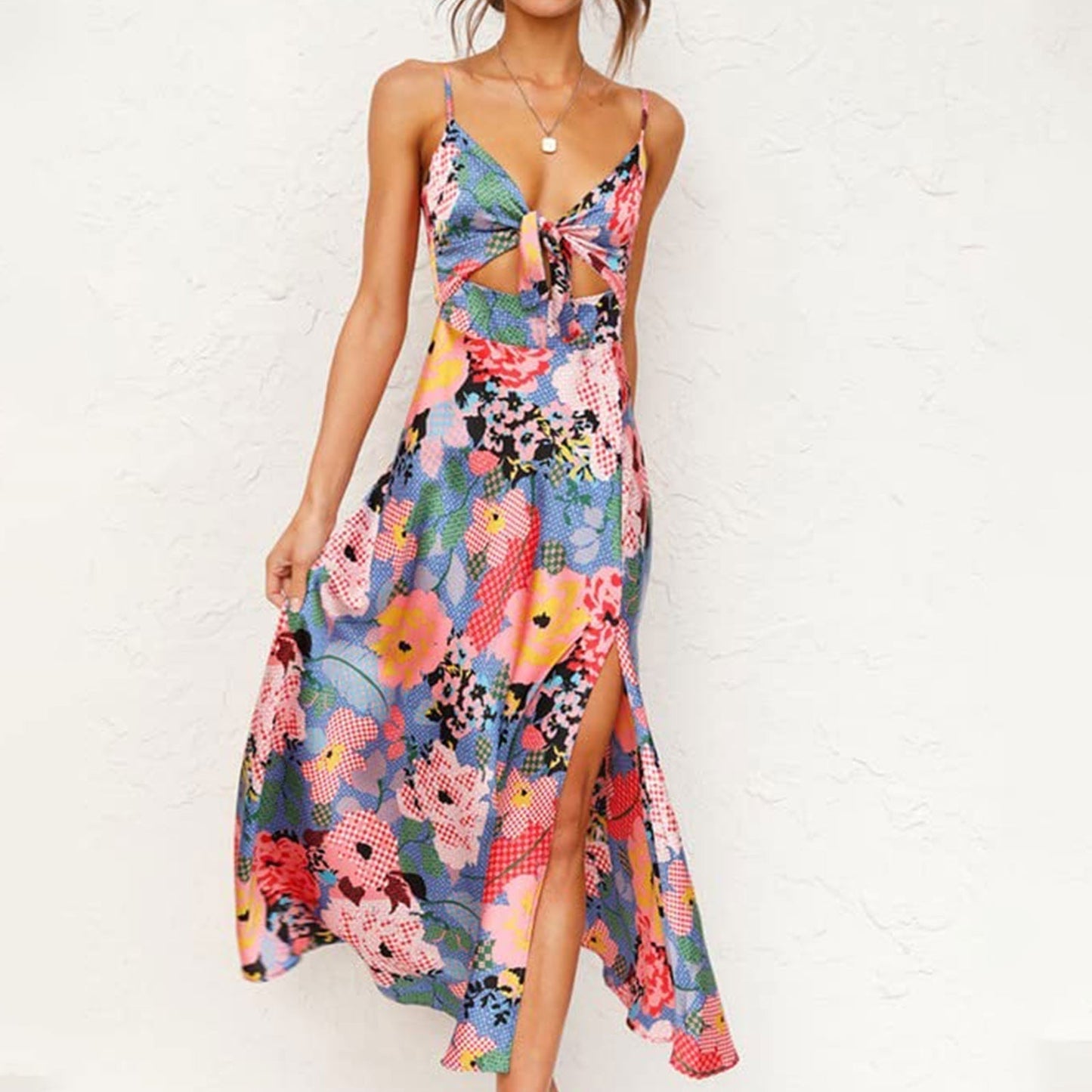 Freya - Floral Summer Maxi Dress for Women