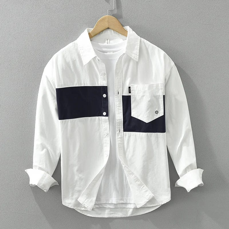 Timothy - Polo Long Sleeve Shirt - Elegant - Versatile Design - Everyday Wear