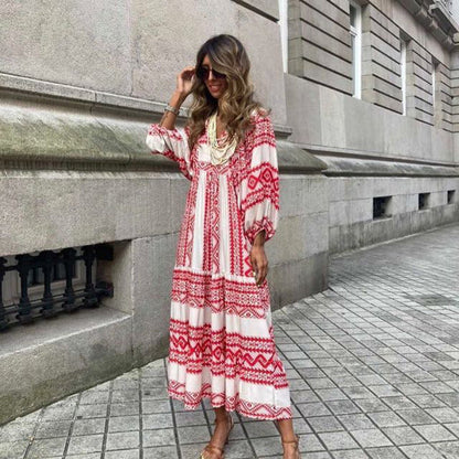 Averie - Casual Cotton Blend Summer Maxi Dress for Women