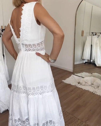 Rilaya - Elegant Summer Midi Dress for Women