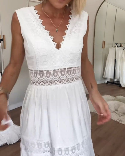 Rilaya - Elegant Summer Midi Dress for Women