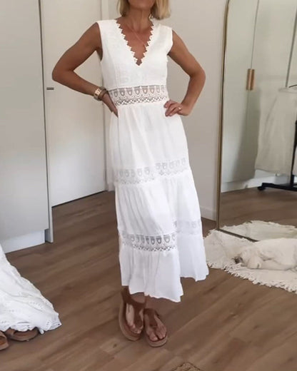 Rilaya - Elegant Summer Midi Dress for Women