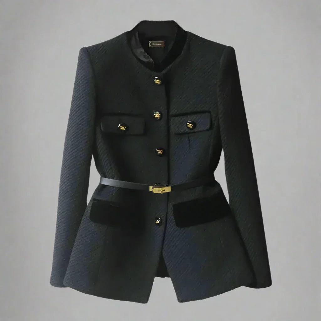 Clara - Elegant Wool Coat for Women