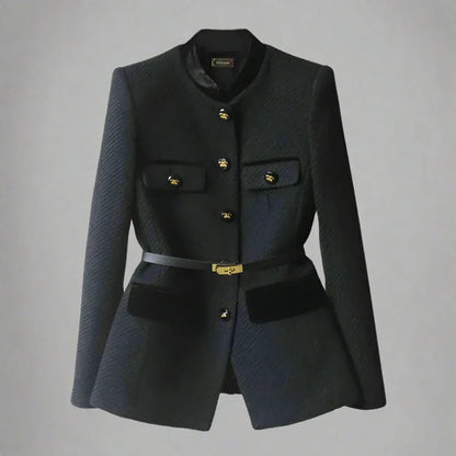Clara - Elegant Wool Coat for Women