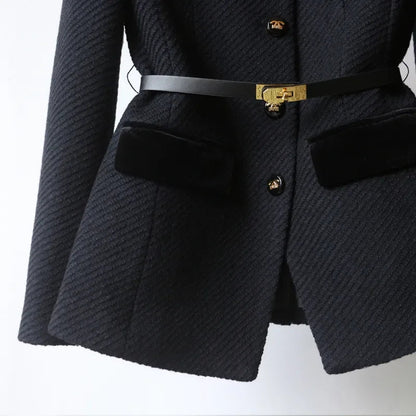Clara - Elegant Wool Coat for Women