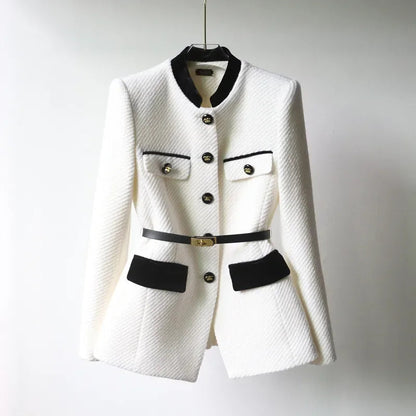 Clara - Elegant Wool Coat for Women