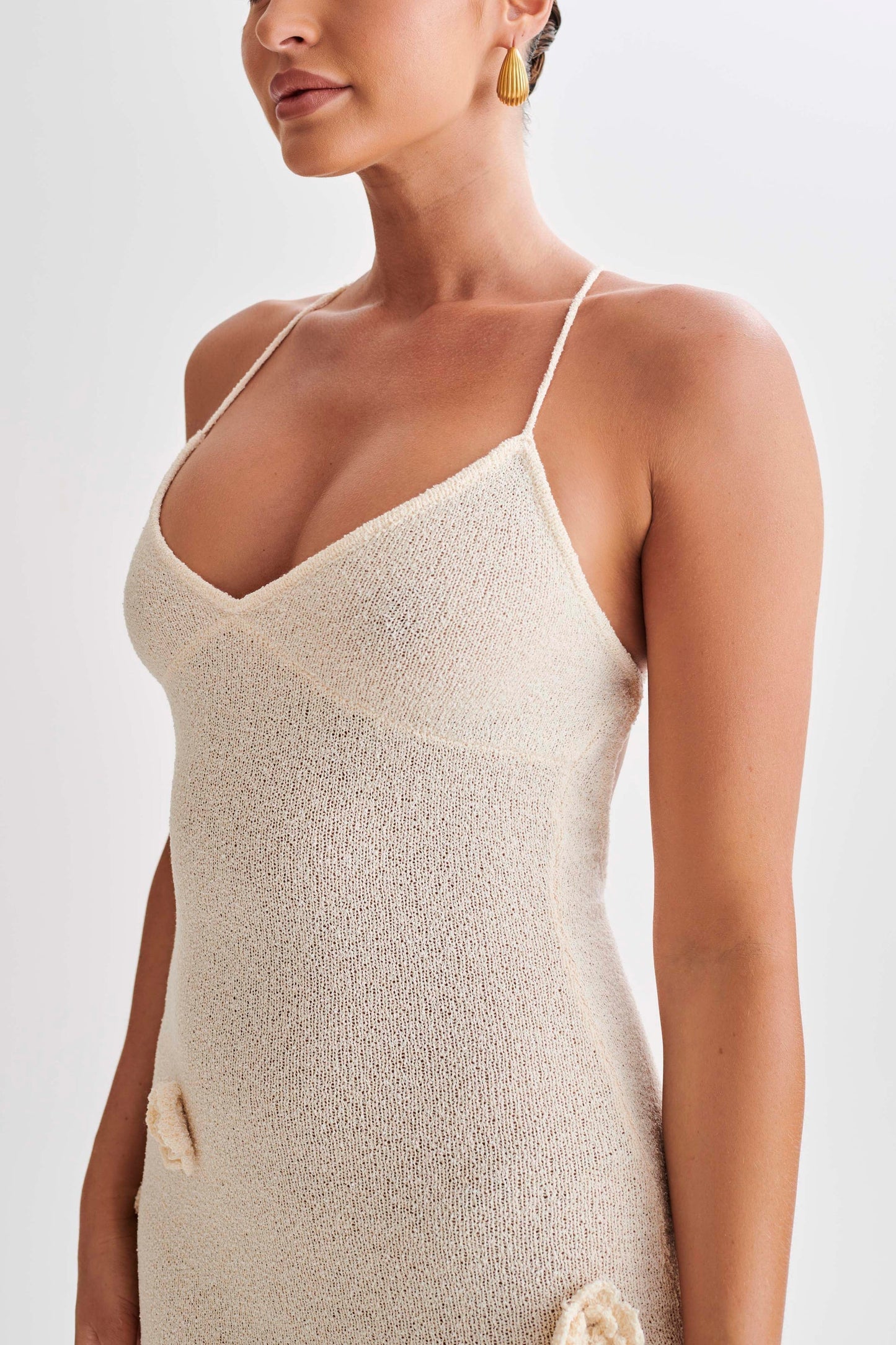 Lissandra - Floral Bodycon Cocktail Maxi Dress for Women