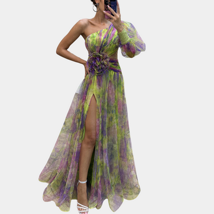 Lowri - Elegant Floral Maxi Dress for Women