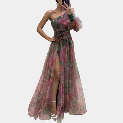 Lowri - Elegant Floral Maxi Dress for Women