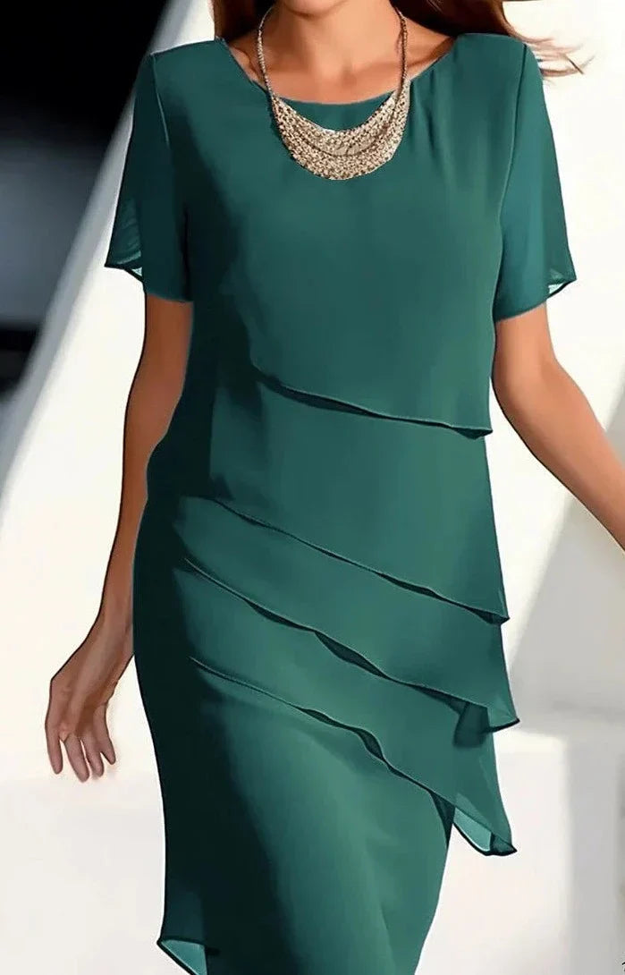 Oralie - Elegant Midi Dress for Women