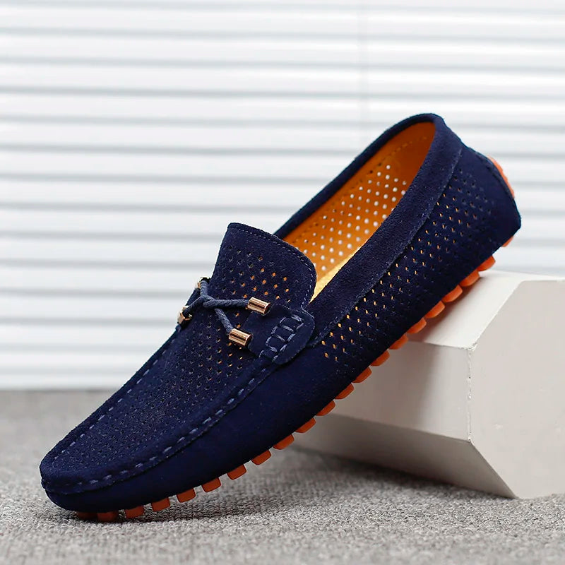 High Quality Slip On Loafers for Men- Breathable Comfort & Classic Style