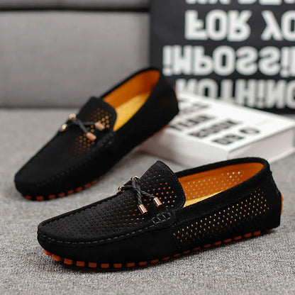 High Quality Slip On Loafers for Men- Breathable Comfort & Classic Style