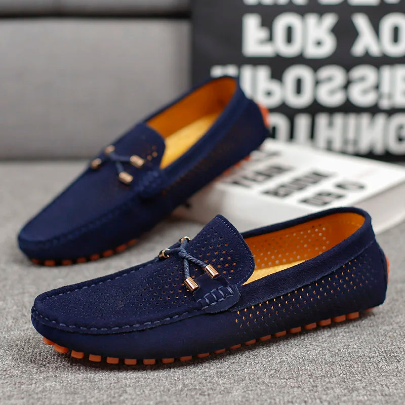 High Quality Slip On Loafers for Men- Breathable Comfort & Classic Style