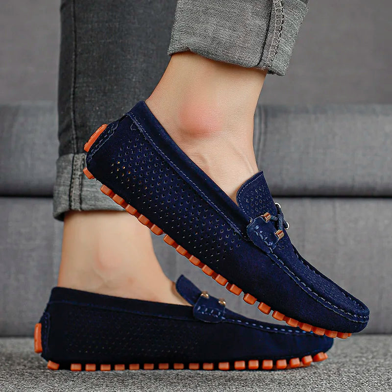 High Quality Slip On Loafers for Men- Breathable Comfort & Classic Style