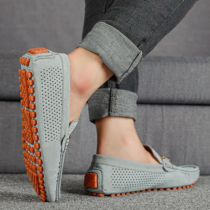 High Quality Slip On Loafers for Men- Breathable Comfort & Classic Style
