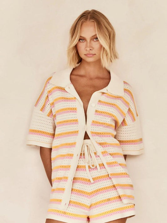Vespera - Breathable Two Piece Set for Women