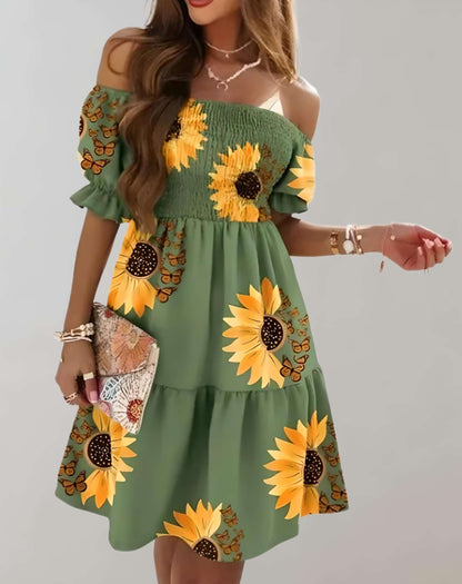 green-yellow flower