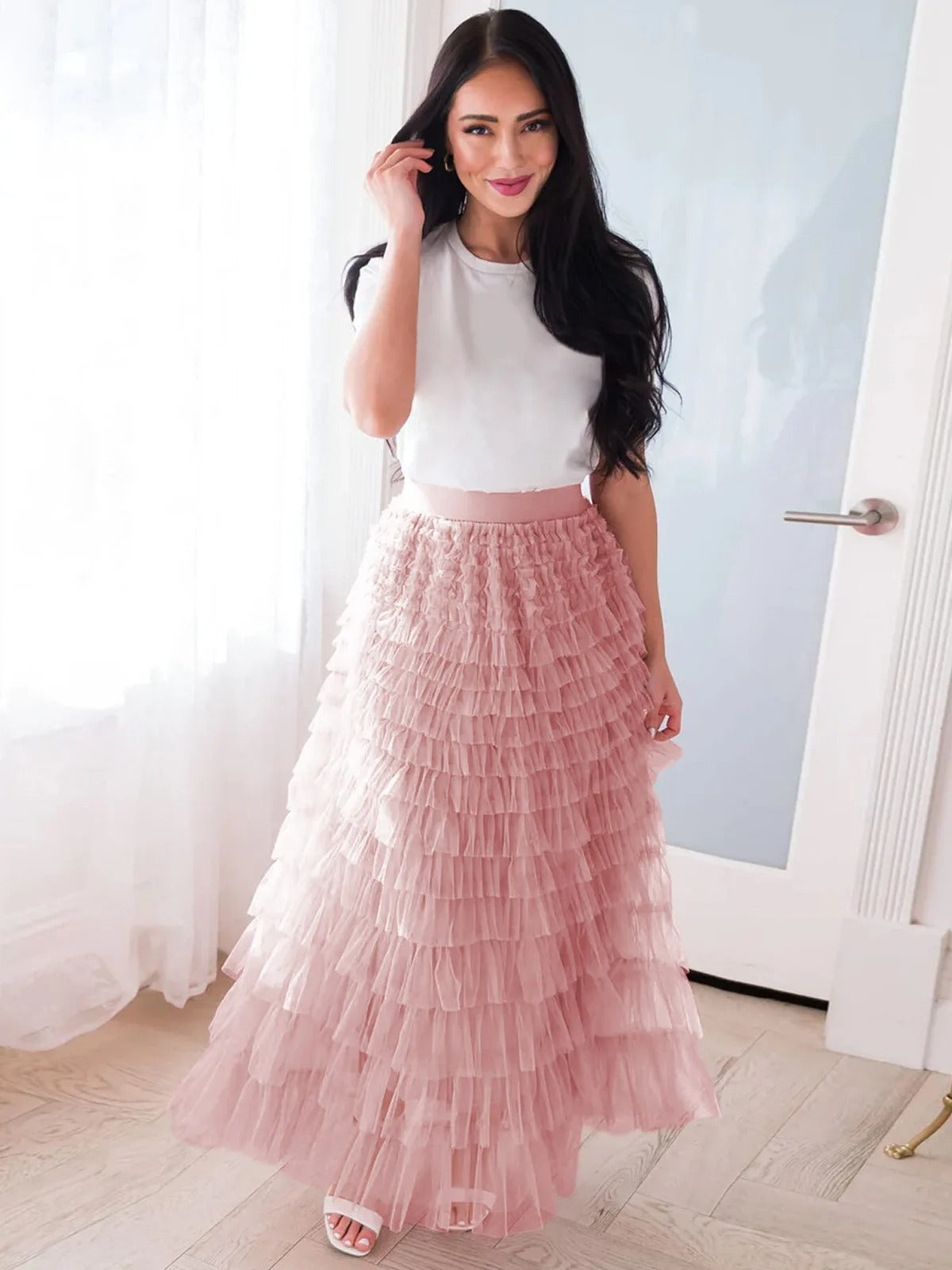 Leila - Tulle High-Waisted Skirt for Women