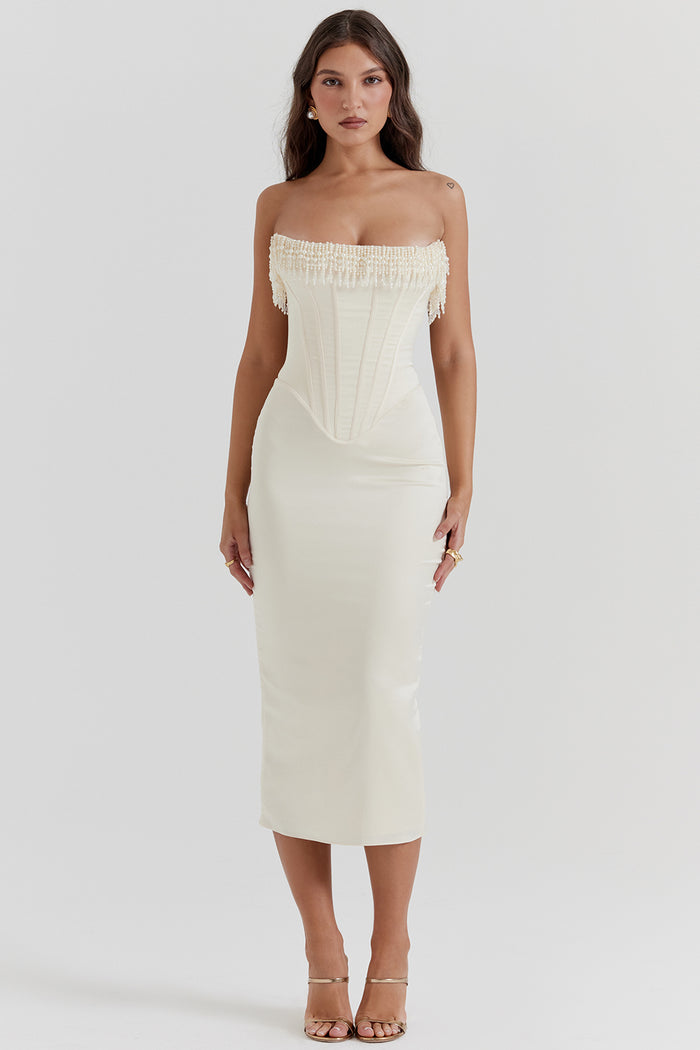 Oakley - Embellished Strapless Cocktail Dress for Women