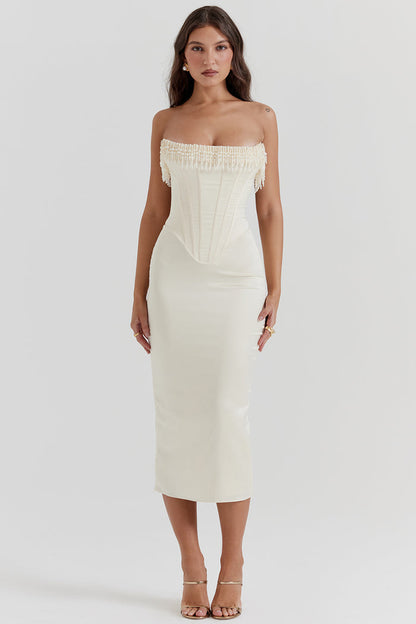 Oakley - Embellished Strapless Cocktail Dress for Women