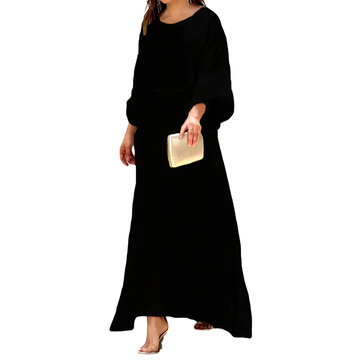 Emmeline - Lightweight Long Sleeve Maxi Dress for Women
