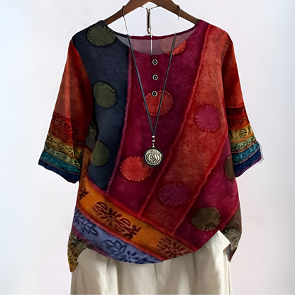 Landry - Soft Bohemian Blouse for Women
