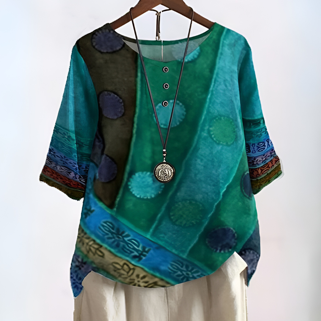 Landry - Soft Bohemian Blouse for Women