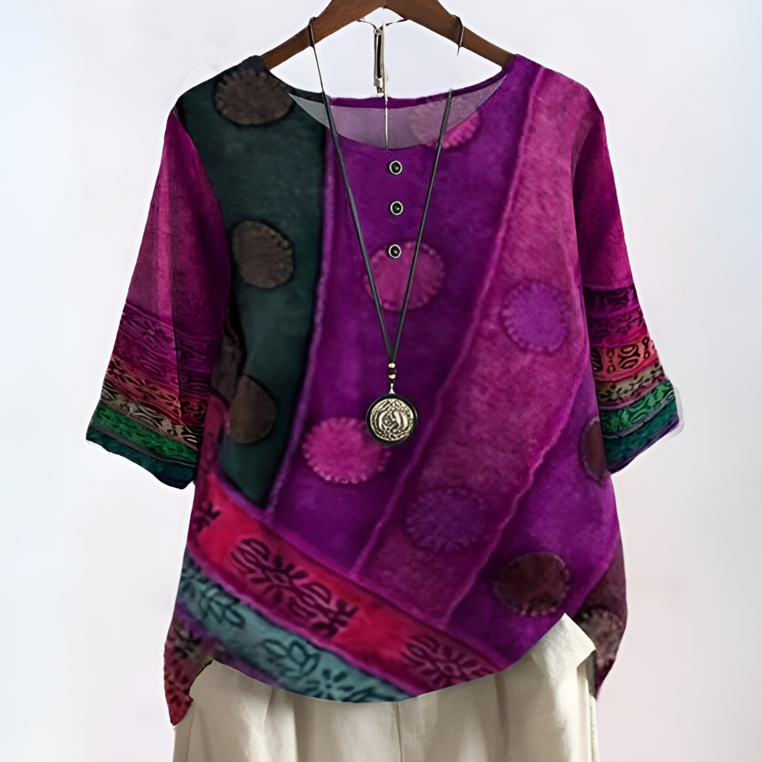 Landry - Soft Bohemian Blouse for Women
