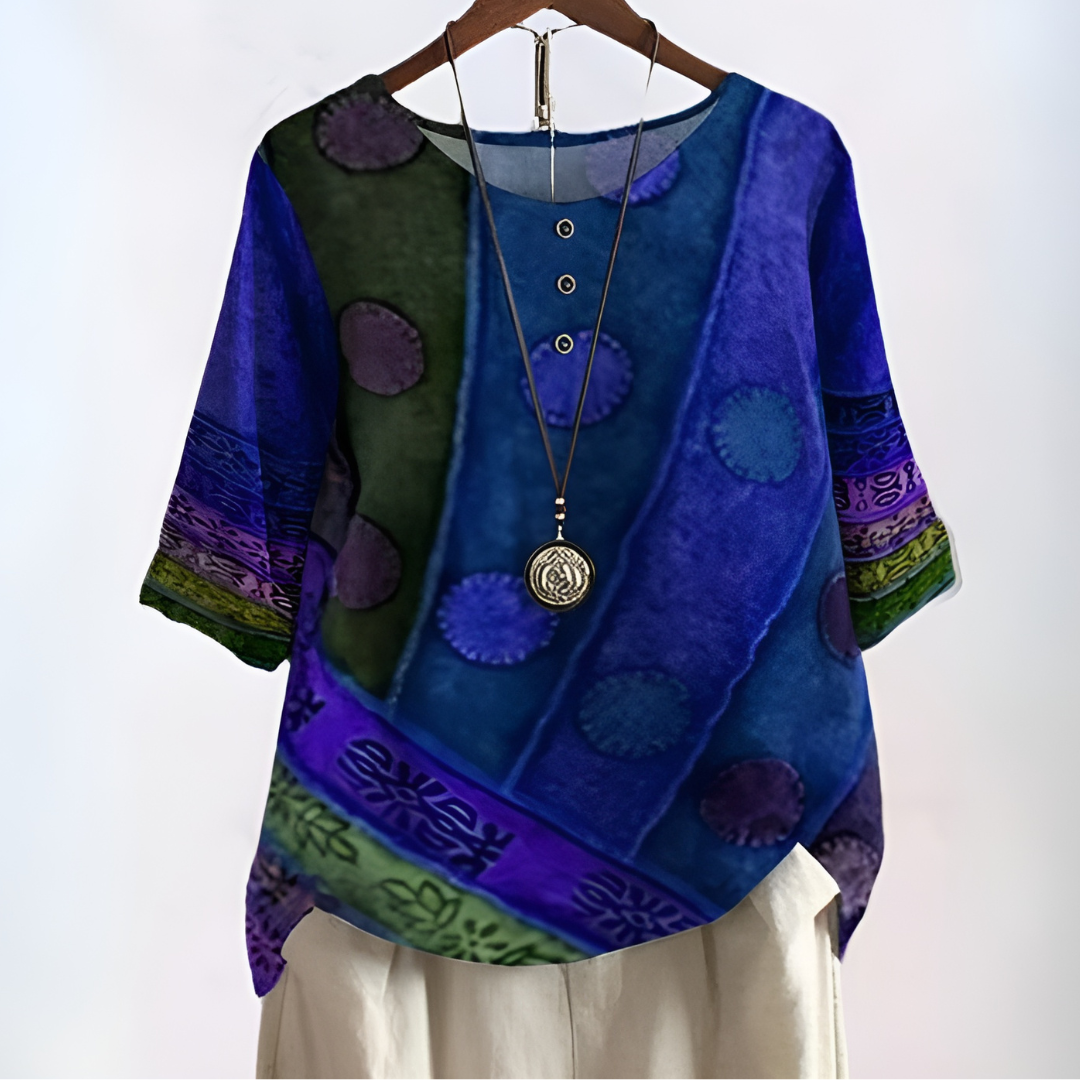 Landry - Soft Bohemian Blouse for Women