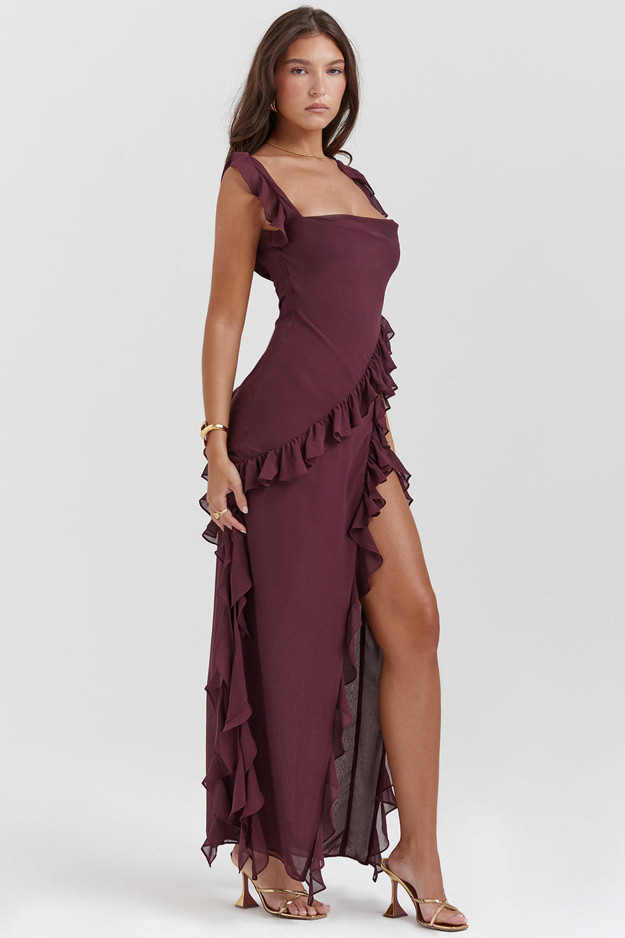Jessara - Ruffle Maxi Dress for Women