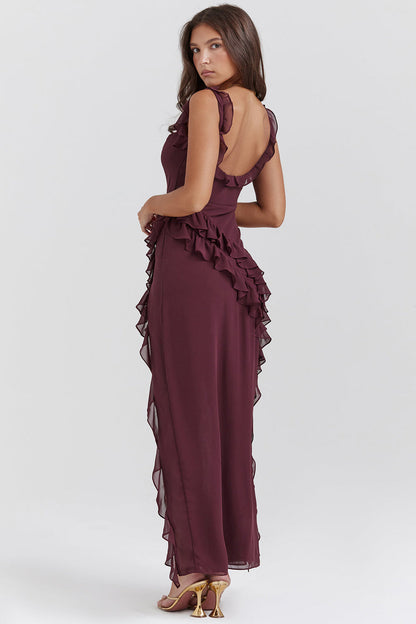 Jessara - Ruffle Maxi Dress for Women