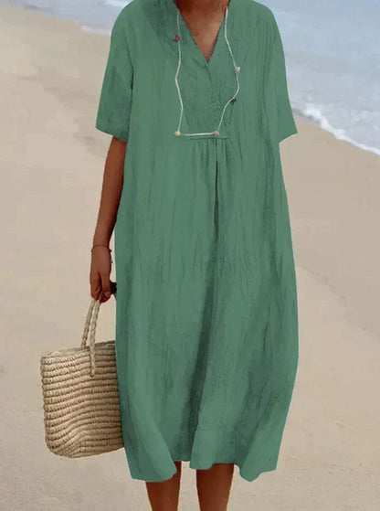 Aisling - Lightweight Midi Dress for Women