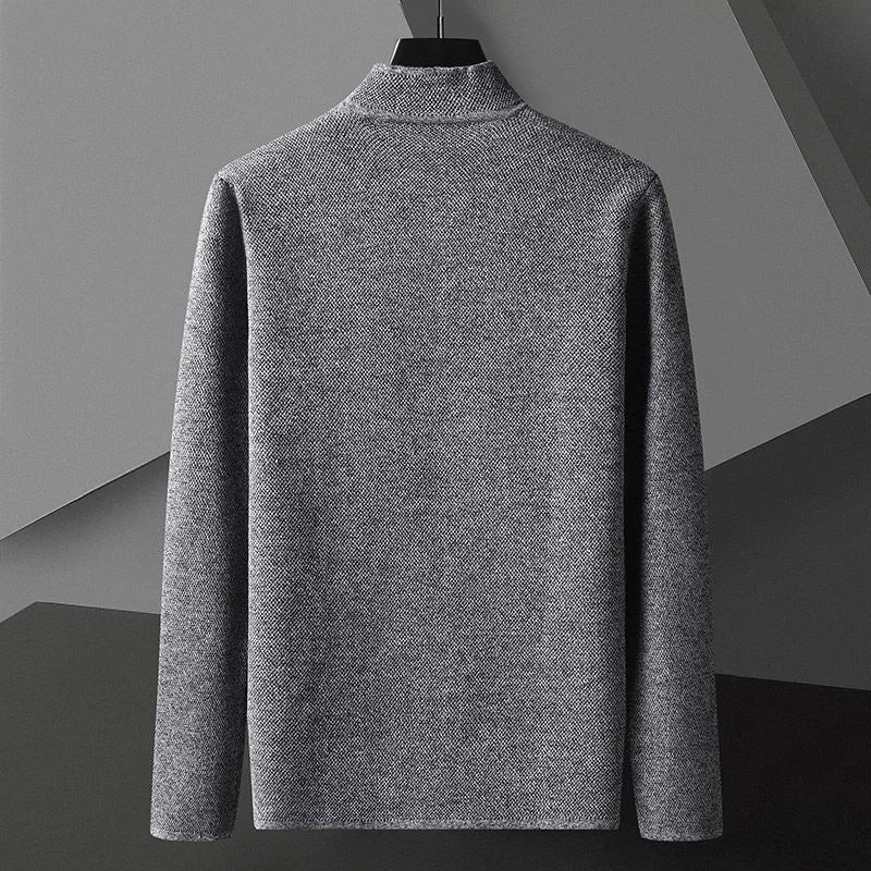 Men's Comfortable Long Sleeve Jacket - Lightweight Breathable Comfort for Effortless Style