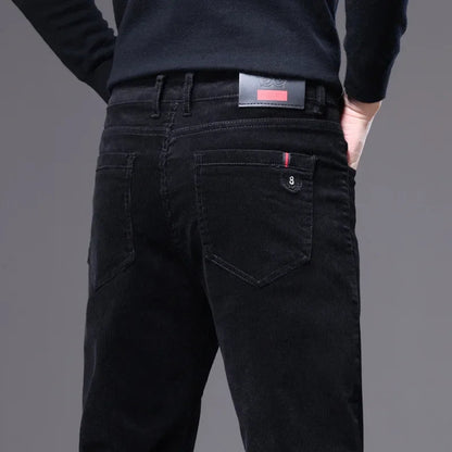 Men's Classic Trousers - Premium Corduroy for Comfort & Versatile Style