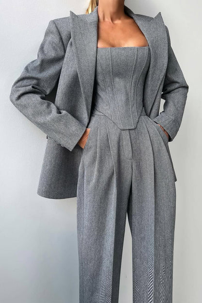 Dexie - Elegant Three-Piece Suit for Women