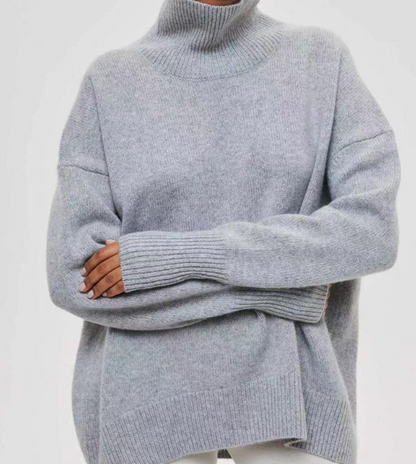 Women's Soft Knitted Turtleneck Jumper | Ideal for Autumn/Winter