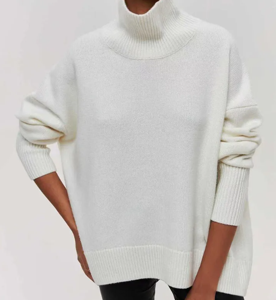 Women's Soft Knitted Turtleneck Jumper | Ideal for Autumn/Winter