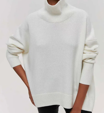Women's Soft Knitted Turtleneck Jumper | Ideal for Autumn/Winter